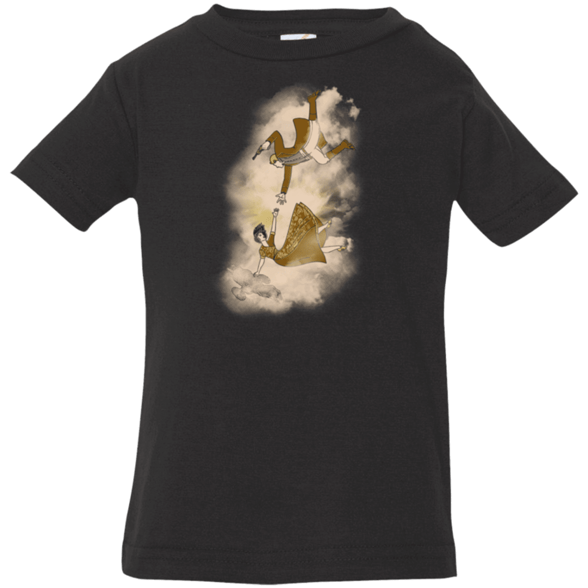 T-Shirts Black / 6 Months Shiny Infinite Infant Premium T-Shirt