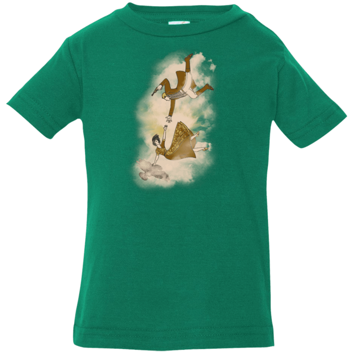 T-Shirts Kelly / 6 Months Shiny Infinite Infant Premium T-Shirt