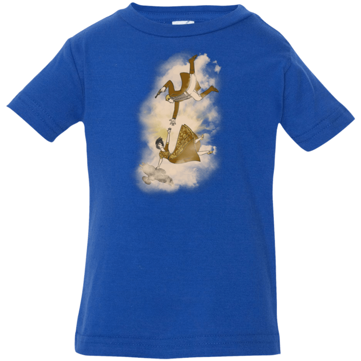 T-Shirts Royal / 6 Months Shiny Infinite Infant Premium T-Shirt