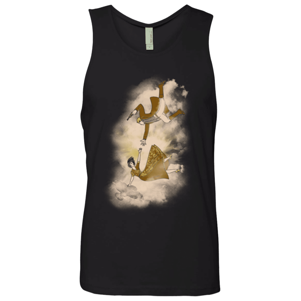 T-Shirts Black / Small Shiny Infinite Men's Premium Tank Top