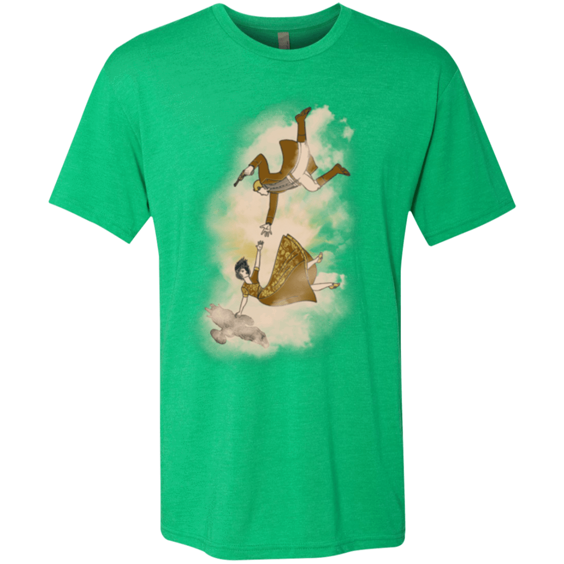 T-Shirts Envy / Small Shiny Infinite Men's Triblend T-Shirt