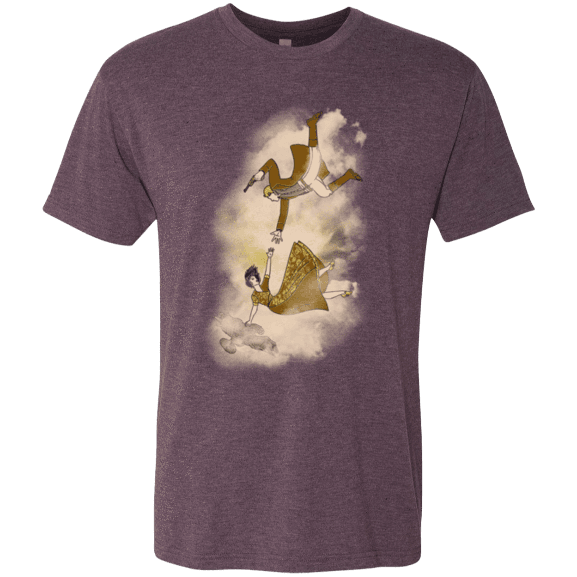 T-Shirts Vintage Purple / Small Shiny Infinite Men's Triblend T-Shirt