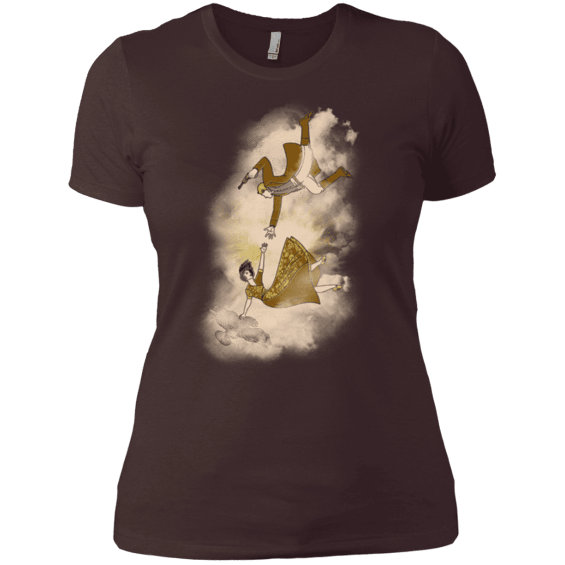 T-Shirts Dark Chocolate / X-Small Shiny Infinite Women's Premium T-Shirt