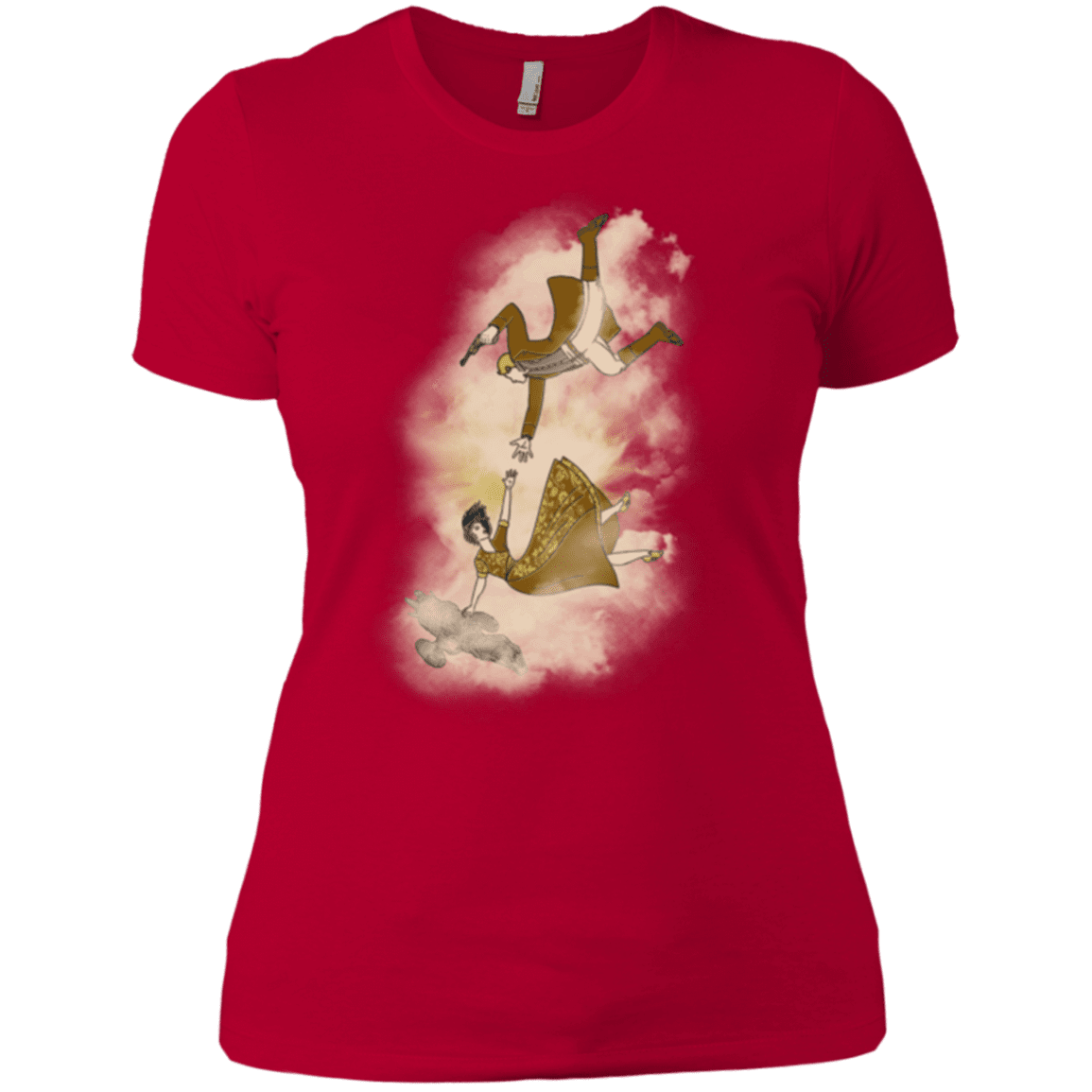 T-Shirts Red / X-Small Shiny Infinite Women's Premium T-Shirt