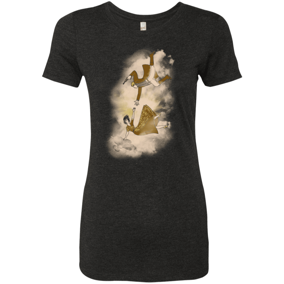 T-Shirts Vintage Black / Small Shiny Infinite Women's Triblend T-Shirt