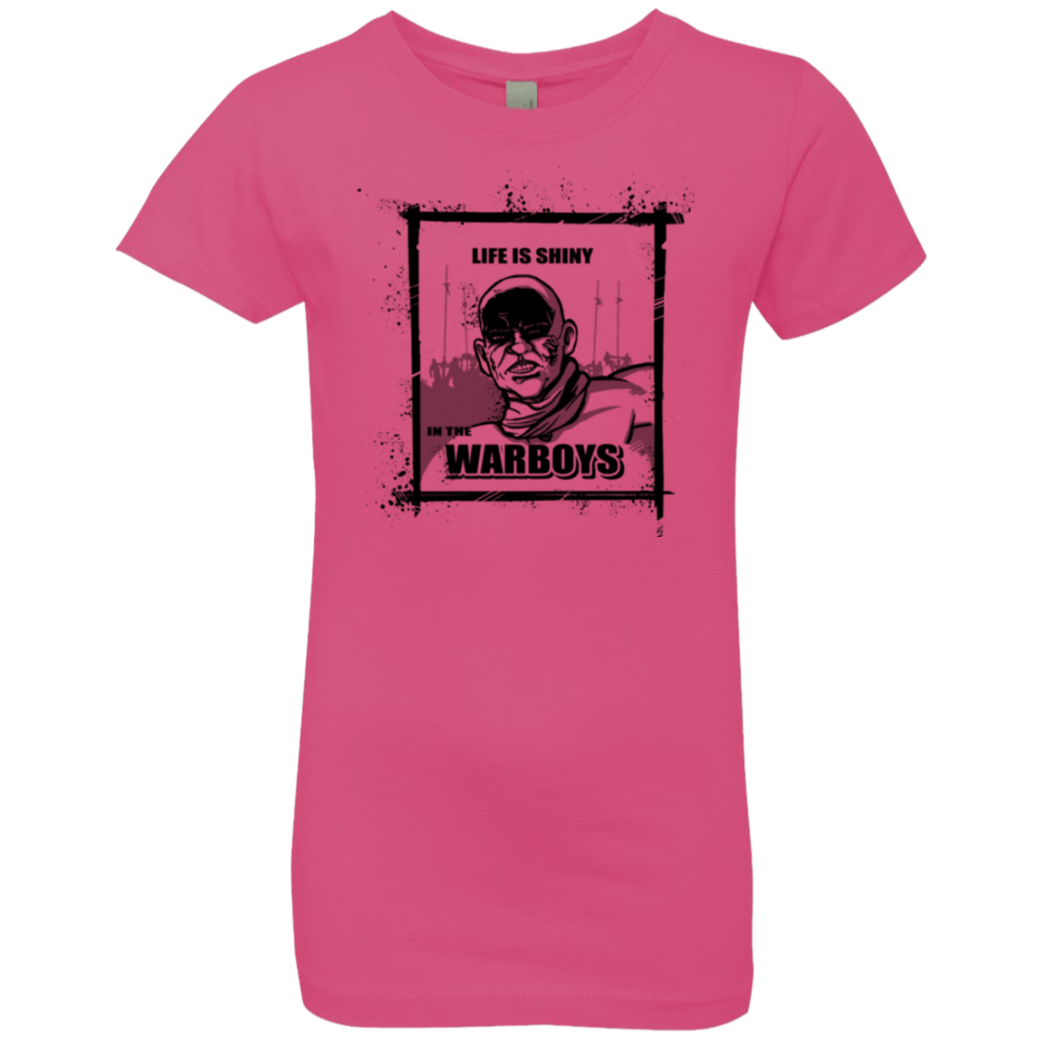 T-Shirts Hot Pink / YXS Shiny Life Girls Premium T-Shirt