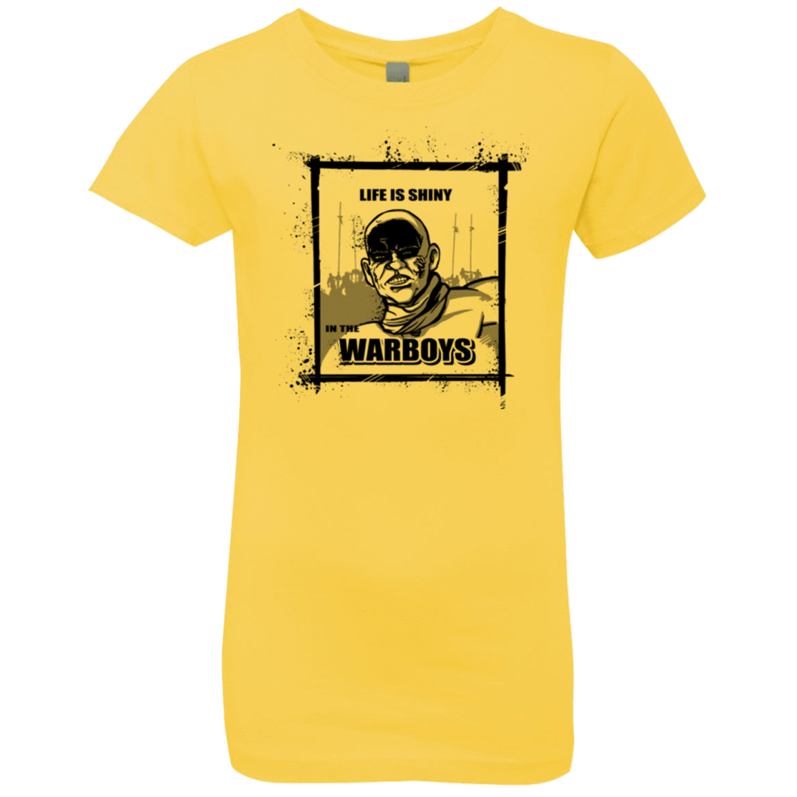 T-Shirts Vibrant Yellow / YXS Shiny Life Girls Premium T-Shirt