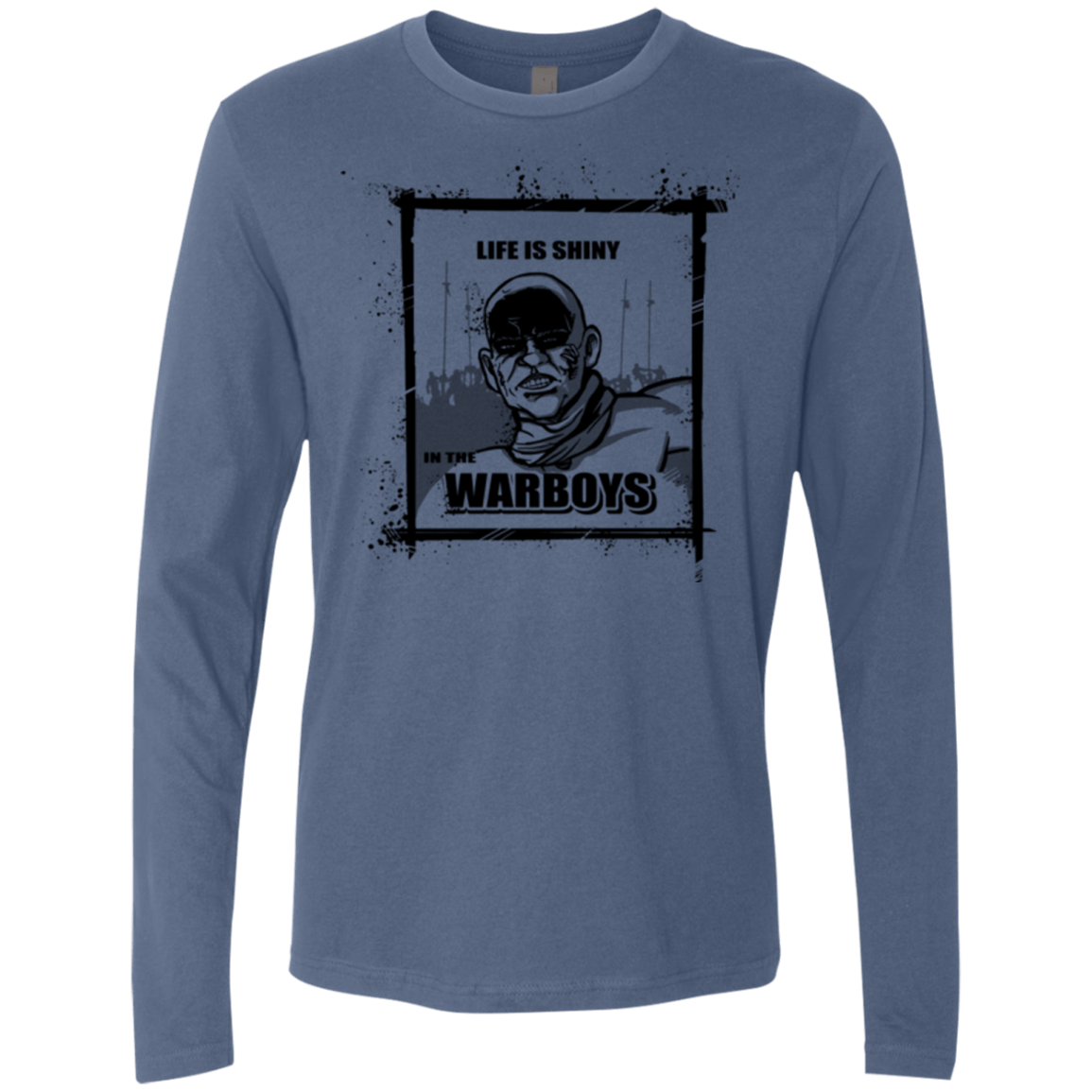 T-Shirts Indigo / Small Shiny Life Men's Premium Long Sleeve