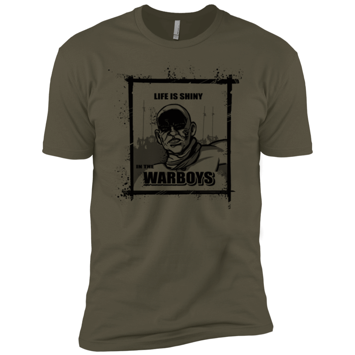 T-Shirts Military Green / X-Small Shiny Life Men's Premium T-Shirt