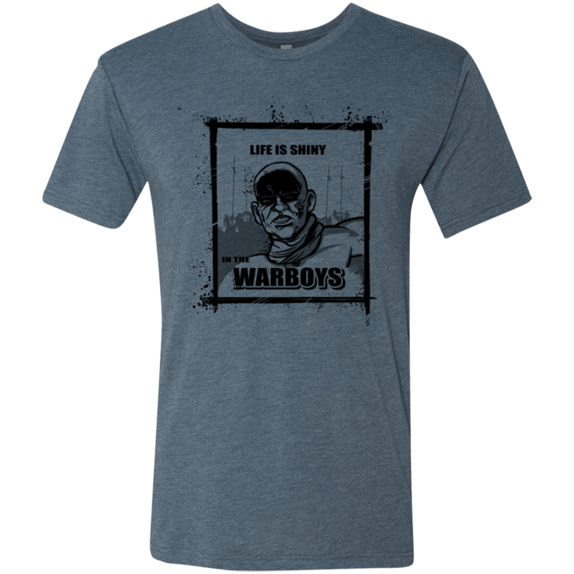 T-Shirts Indigo / Small Shiny Life Men's Triblend T-Shirt