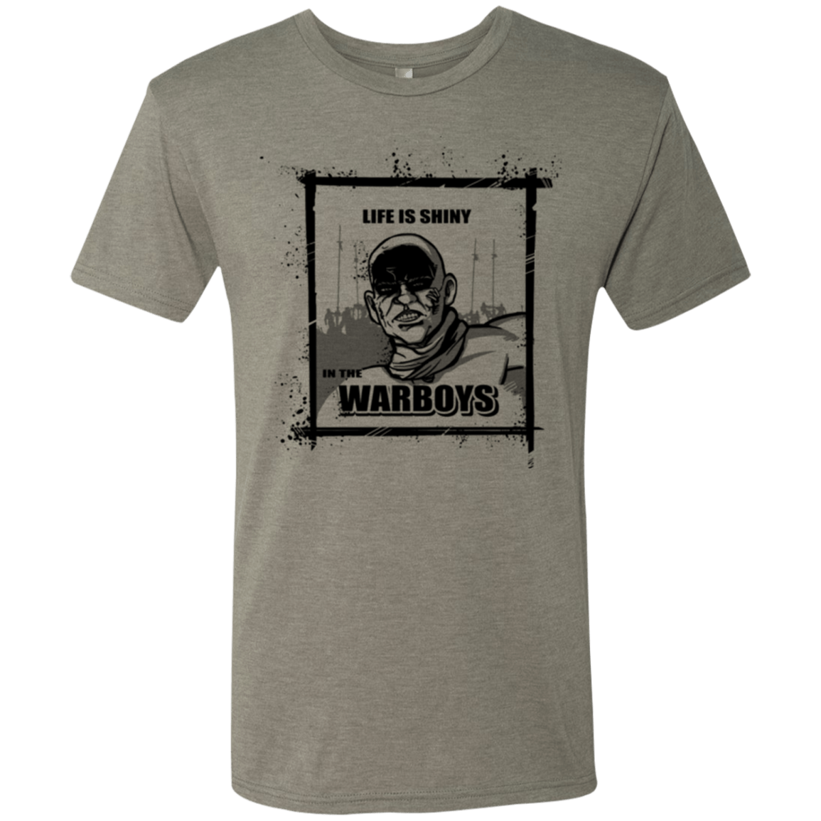 T-Shirts Venetian Grey / Small Shiny Life Men's Triblend T-Shirt