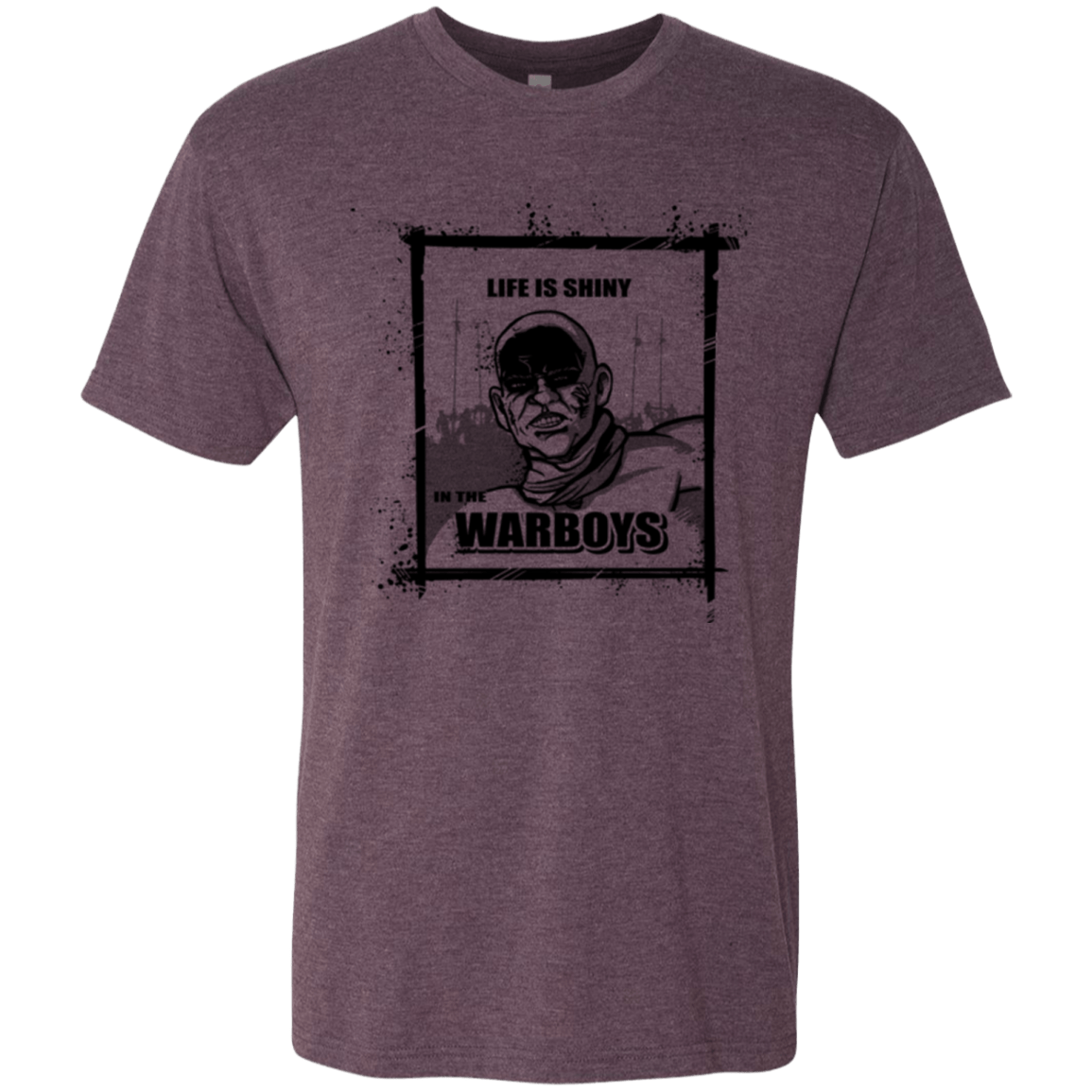 T-Shirts Vintage Purple / Small Shiny Life Men's Triblend T-Shirt