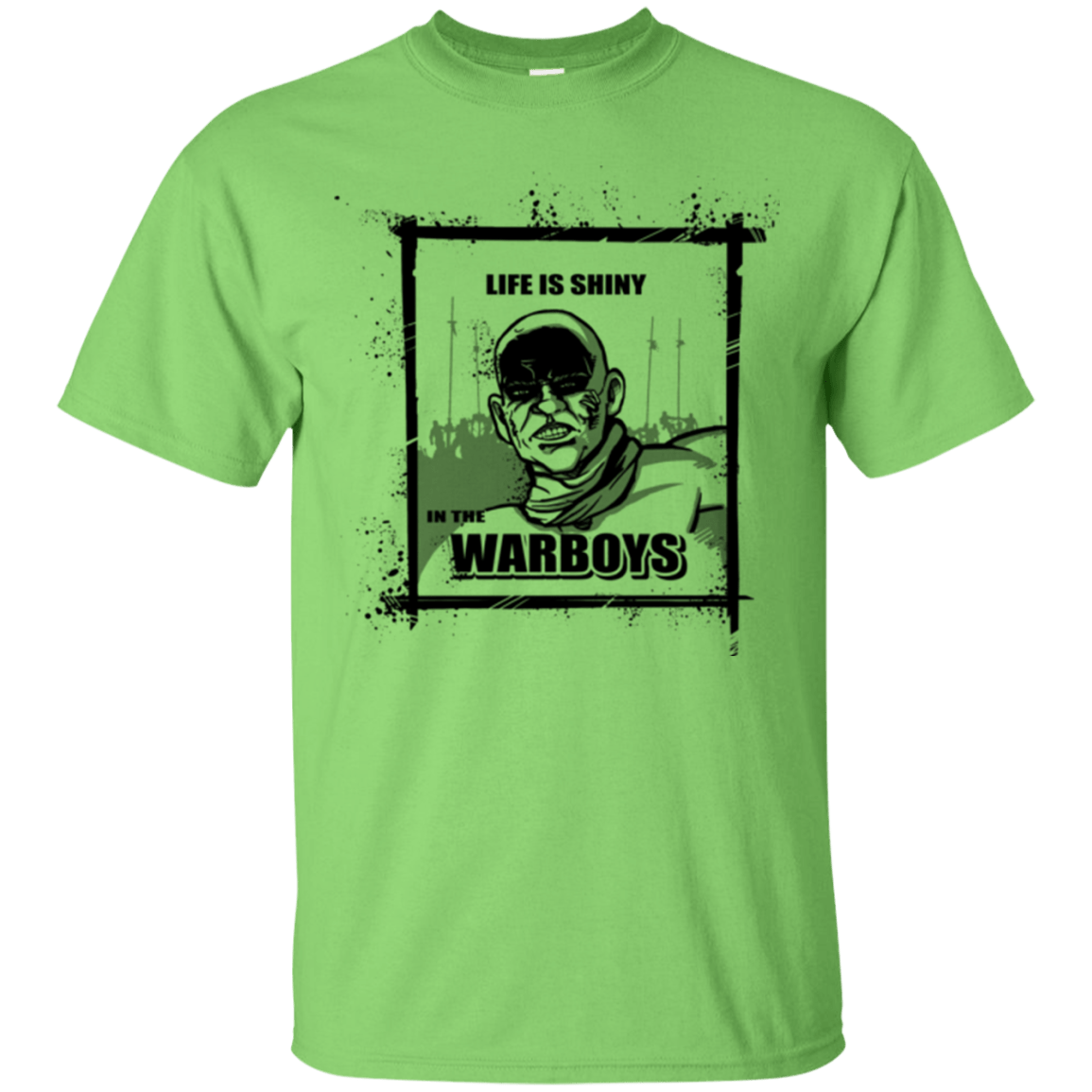 T-Shirts Lime / Small Shiny Life T-Shirt