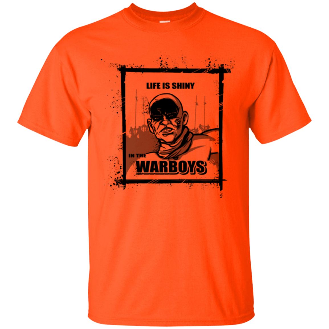 T-Shirts Orange / Small Shiny Life T-Shirt