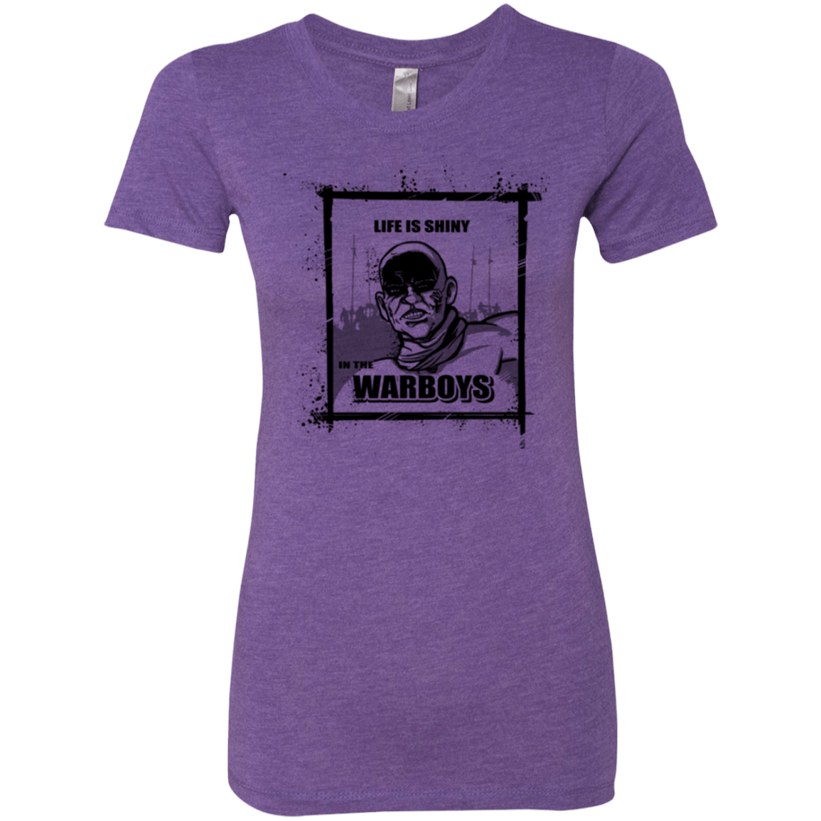 T-Shirts Purple Rush / Small Shiny Life Women's Triblend T-Shirt
