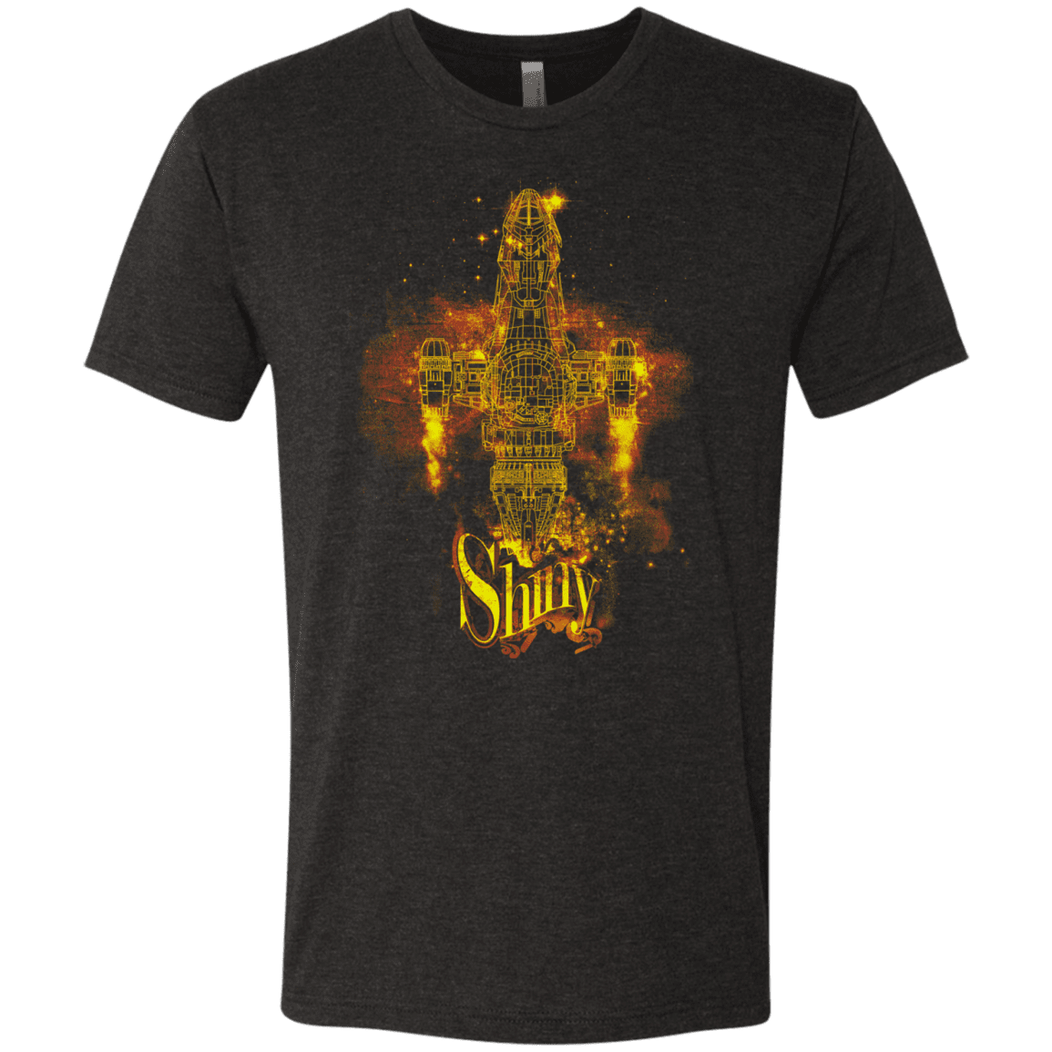 T-Shirts Vintage Black / S Shiny Men's Triblend T-Shirt