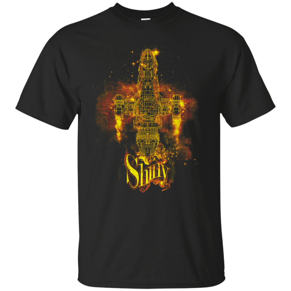 T-Shirts Black / S Shiny T-Shirt