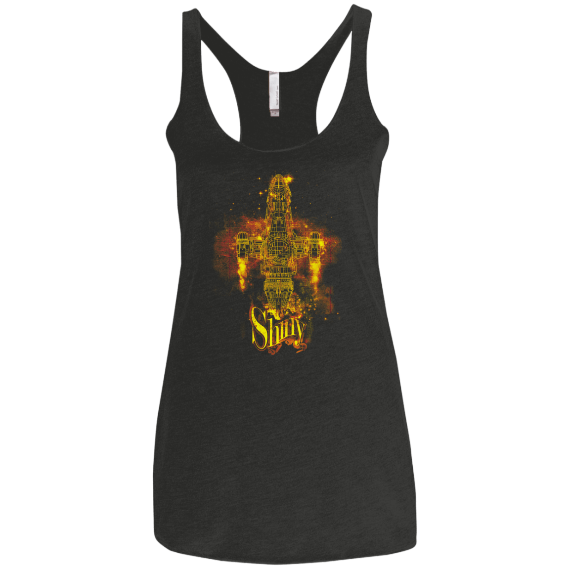 Shiny Women's Triblend Racerback Tank