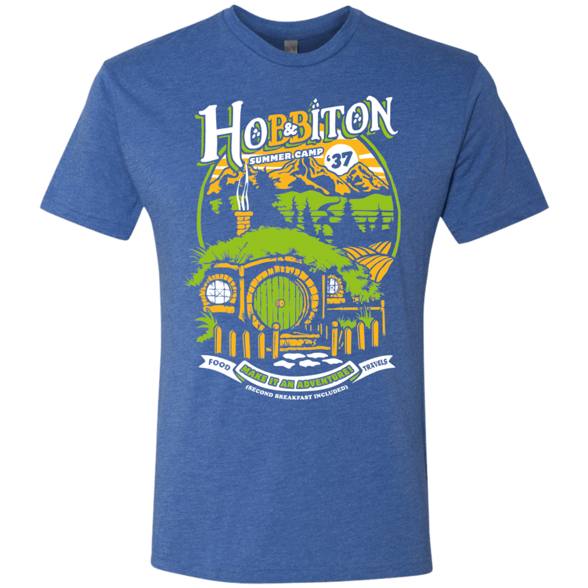 T-Shirts Vintage Royal / S Shire Summer Camp Men's Triblend T-Shirt