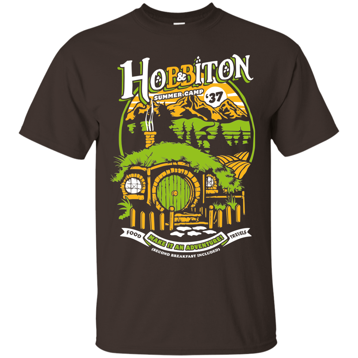 T-Shirts Dark Chocolate / S Shire Summer Camp T-Shirt