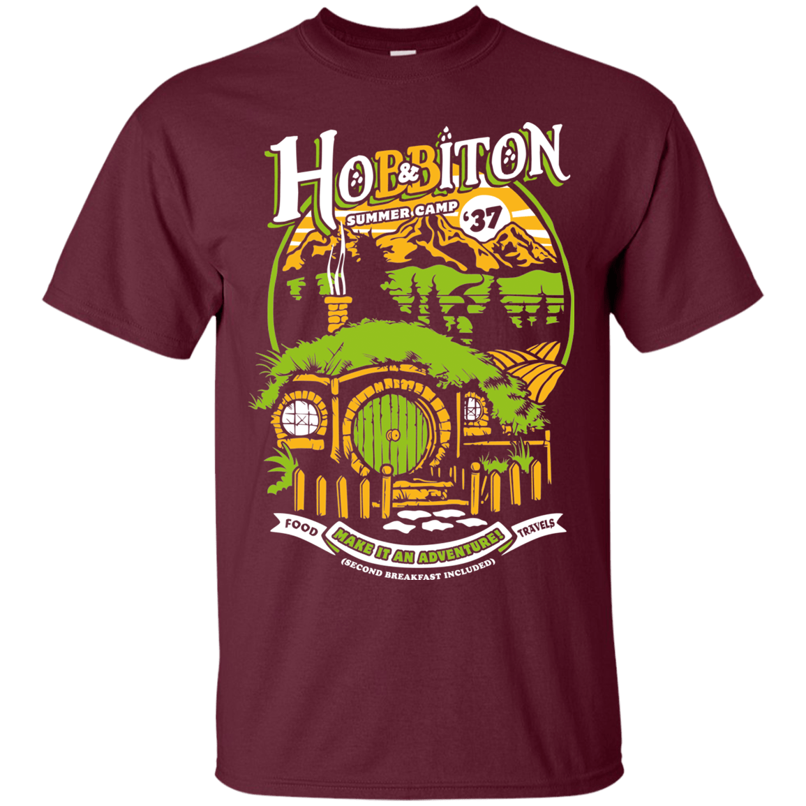 T-Shirts Maroon / S Shire Summer Camp T-Shirt