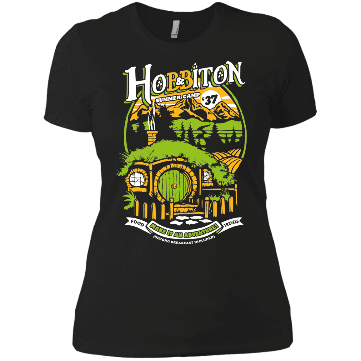 T-Shirts Black / X-Small Shire Summer Camp Women's Premium T-Shirt