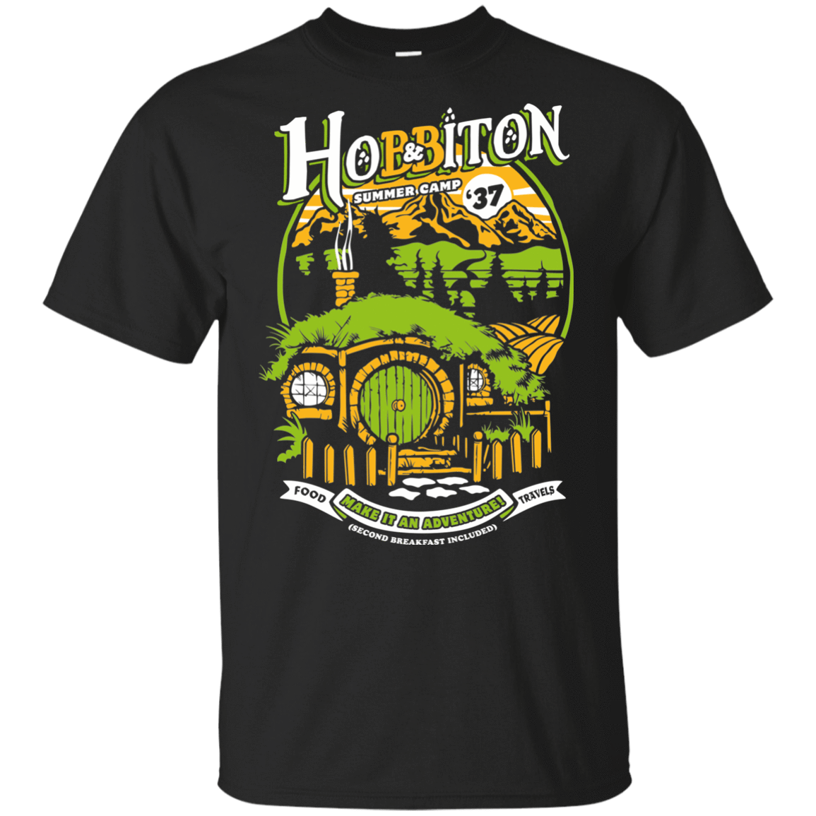 T-Shirts Black / YXS Shire Summer Camp Youth T-Shirt