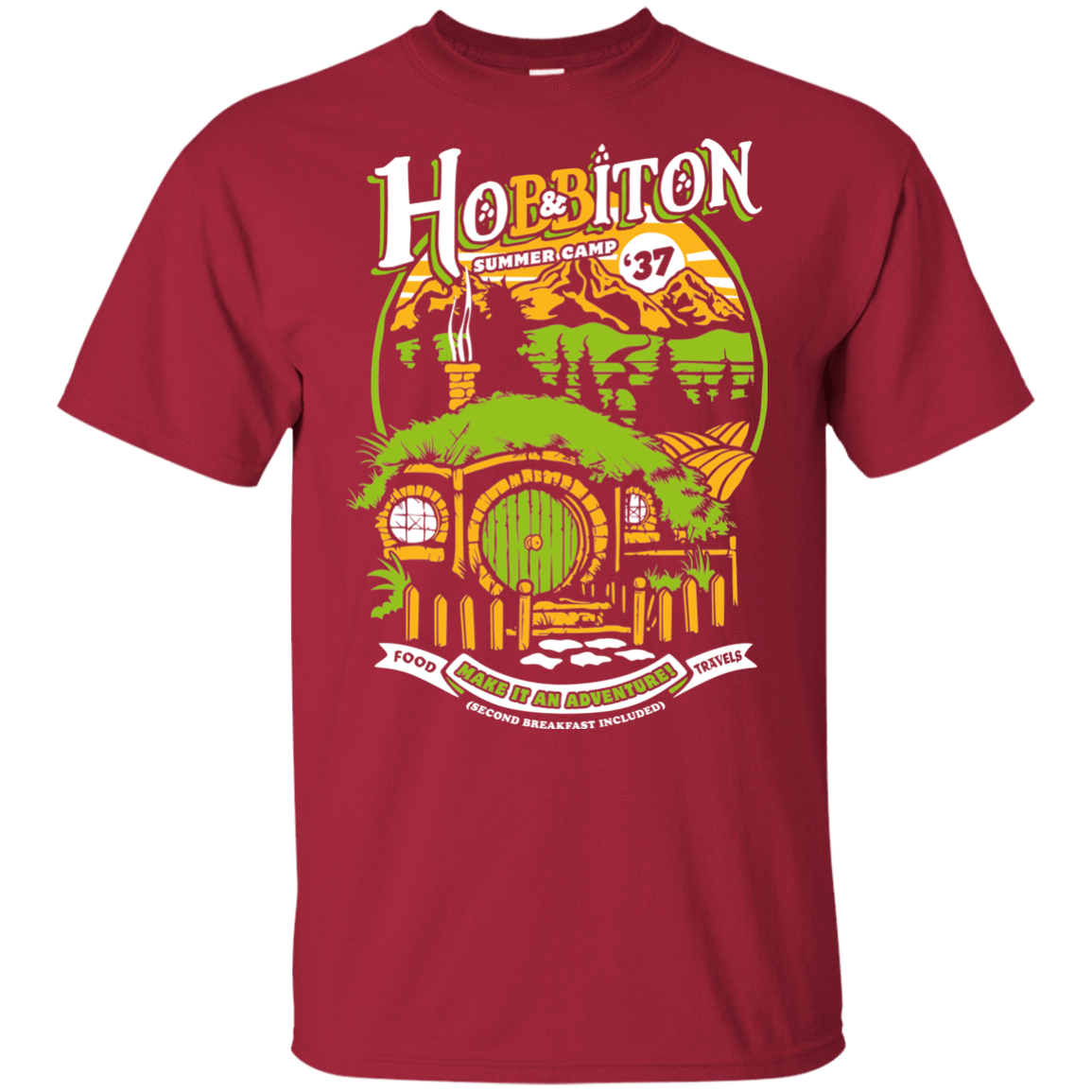 T-Shirts Cardinal / YXS Shire Summer Camp Youth T-Shirt