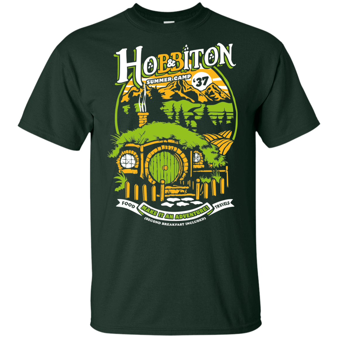 T-Shirts Forest / YXS Shire Summer Camp Youth T-Shirt