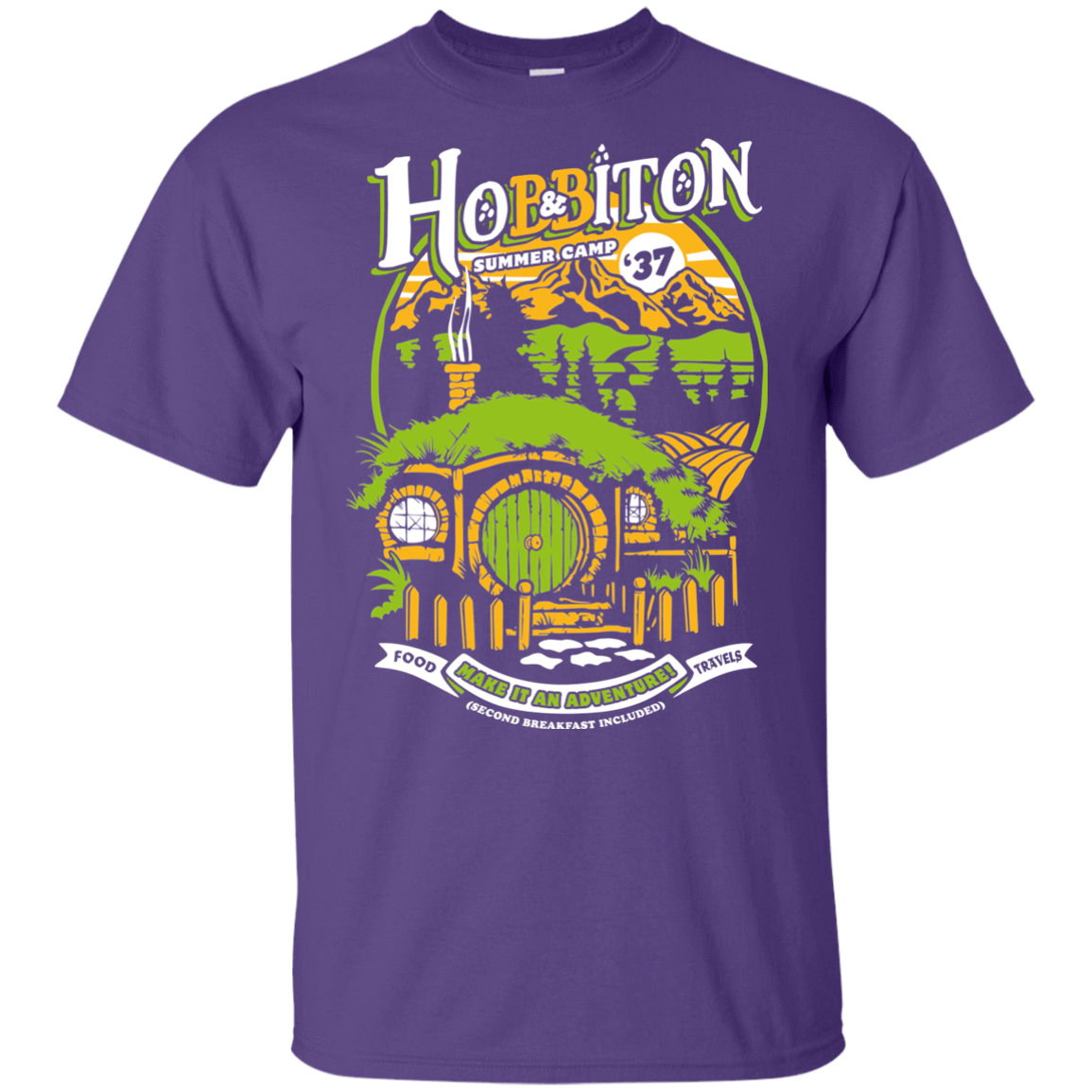 T-Shirts Purple / YXS Shire Summer Camp Youth T-Shirt