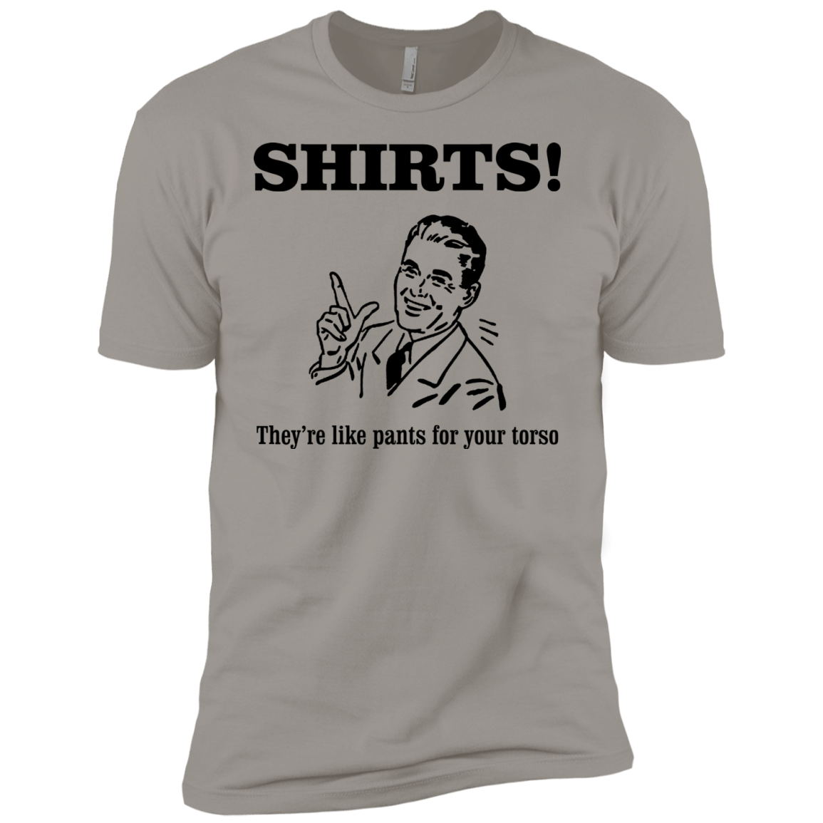 T-Shirts Light Grey / YXS Shirts like pants Boys Premium T-Shirt