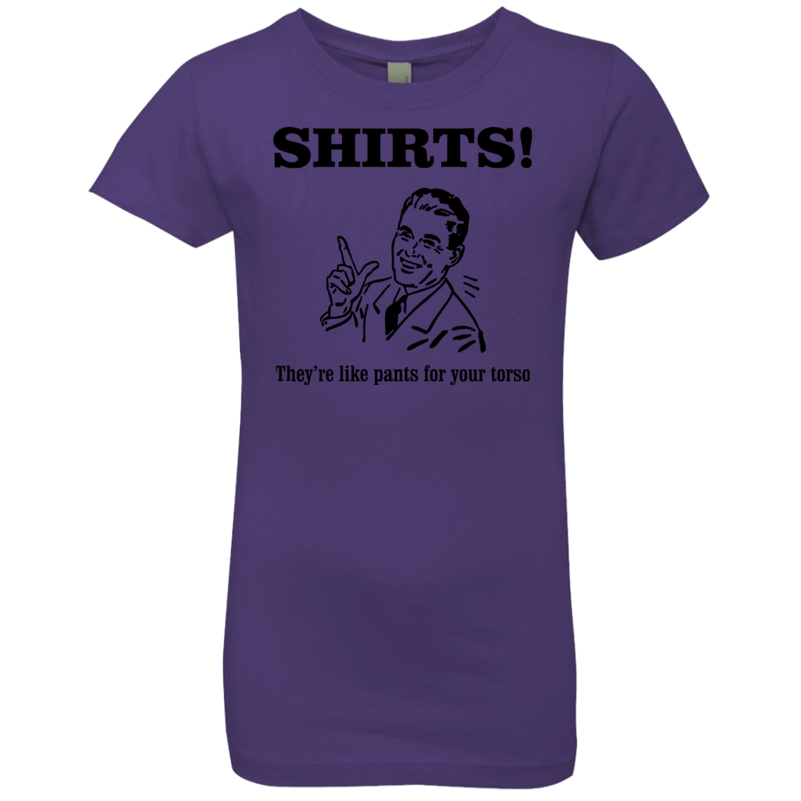 T-Shirts Purple Rush / YXS Shirts like pants Girls Premium T-Shirt