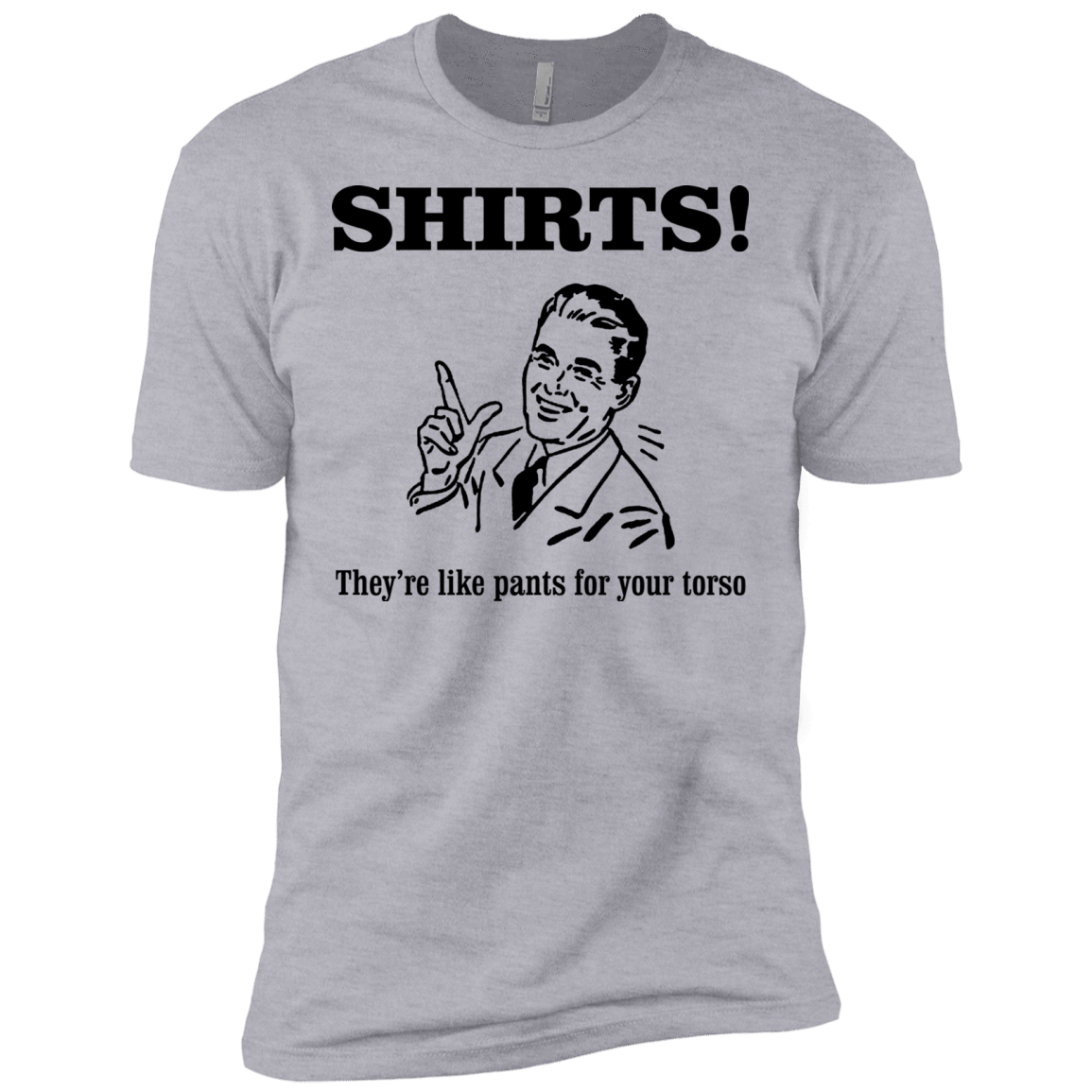 T-Shirts Heather Grey / X-Small Shirts like pants Men's Premium T-Shirt