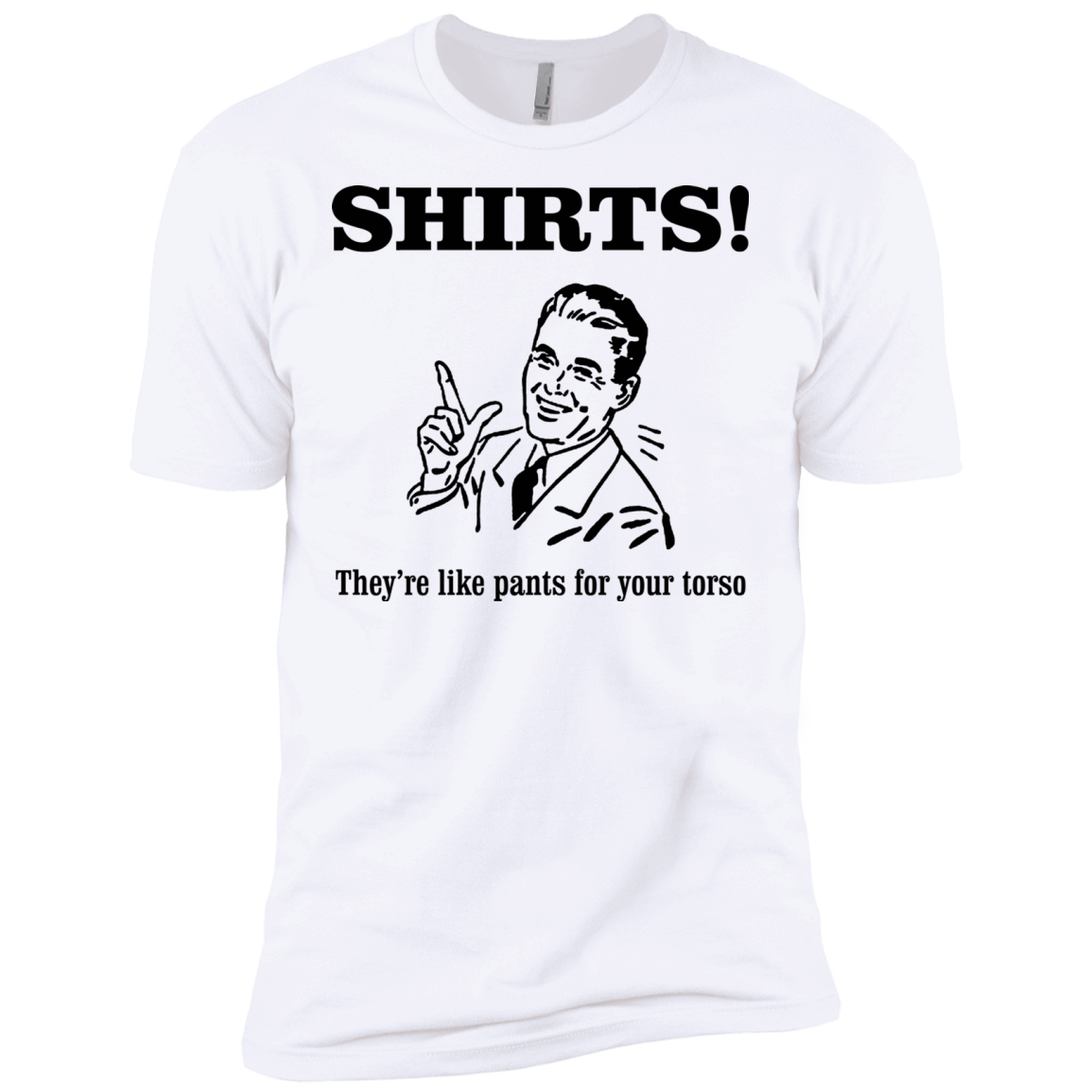 T-Shirts White / X-Small Shirts like pants Men's Premium T-Shirt