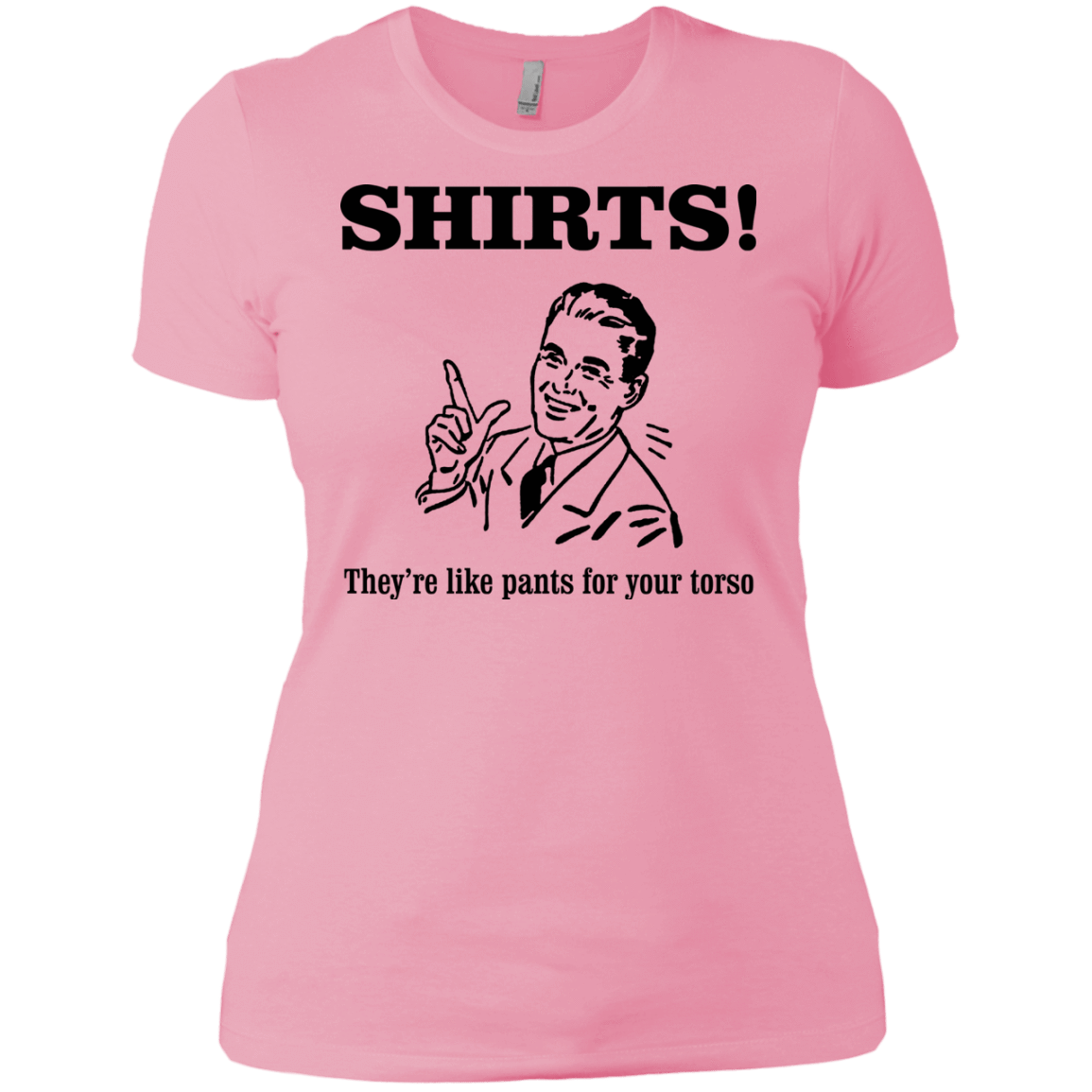 T-Shirts Light Pink / X-Small Shirts like pants Women's Premium T-Shirt