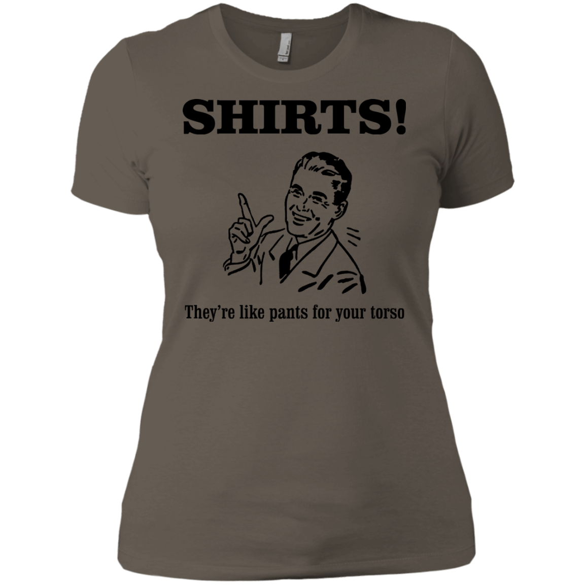 T-Shirts Warm Grey / X-Small Shirts like pants Women's Premium T-Shirt