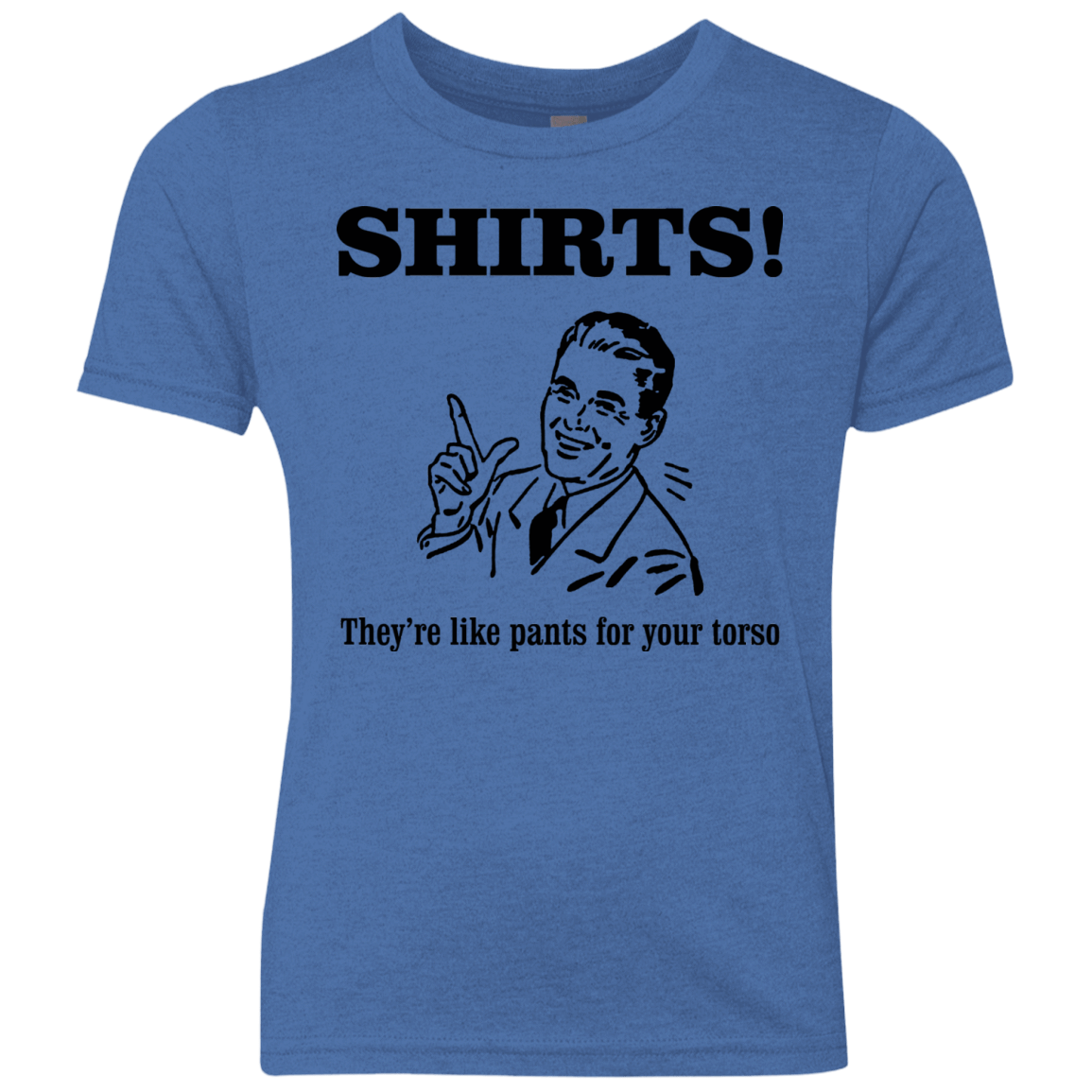 T-Shirts Vintage Royal / YXS Shirts like pants Youth Triblend T-Shirt