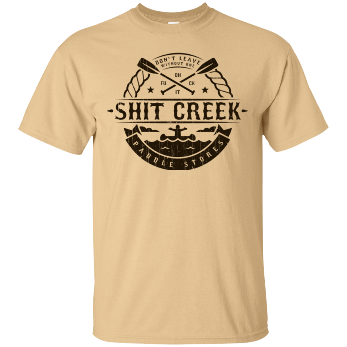 T-Shirts Vegas Gold / Small Shit Creek T-Shirt