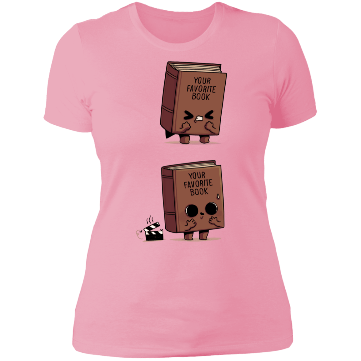 T-Shirts Light Pink / S Shitty Book Women's Premium T-Shirt