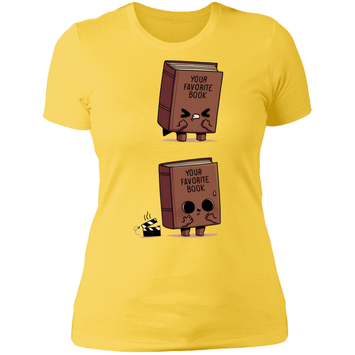 T-Shirts Vibrant Yellow / S Shitty Book Women's Premium T-Shirt