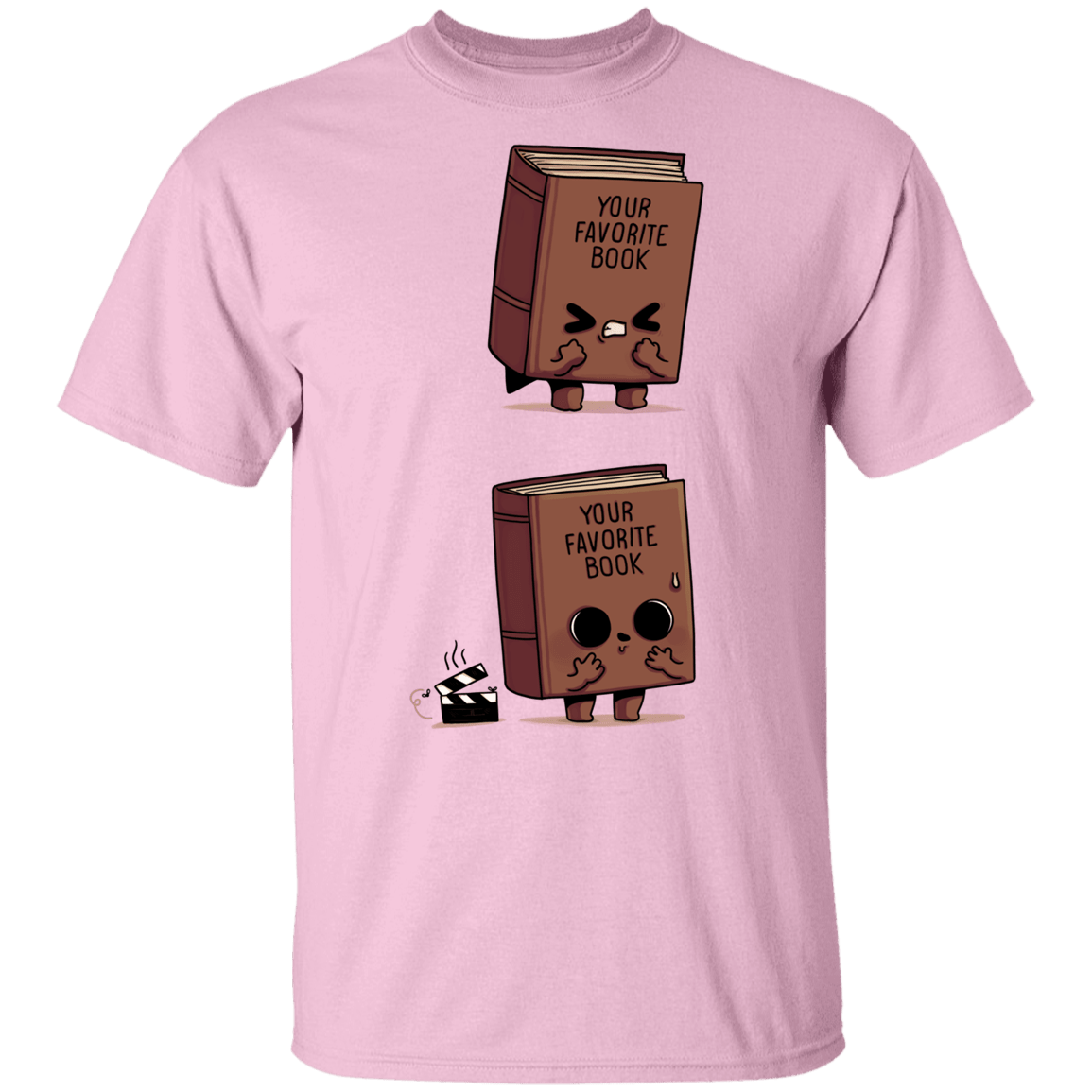 T-Shirts Light Pink / YXS Shitty Book Youth T-Shirt