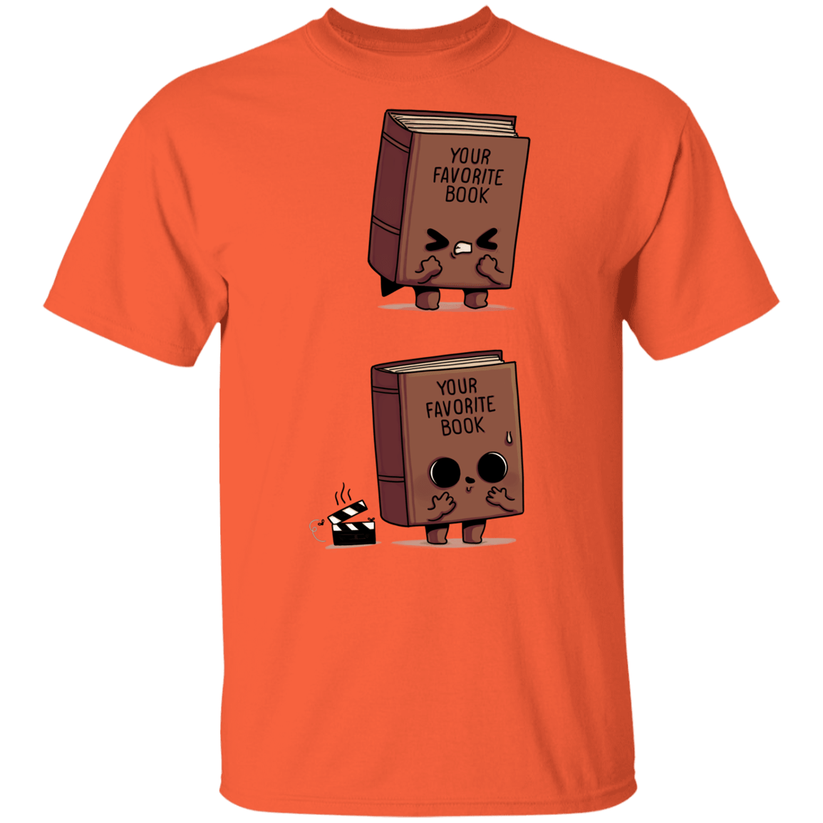 T-Shirts Orange / YXS Shitty Book Youth T-Shirt