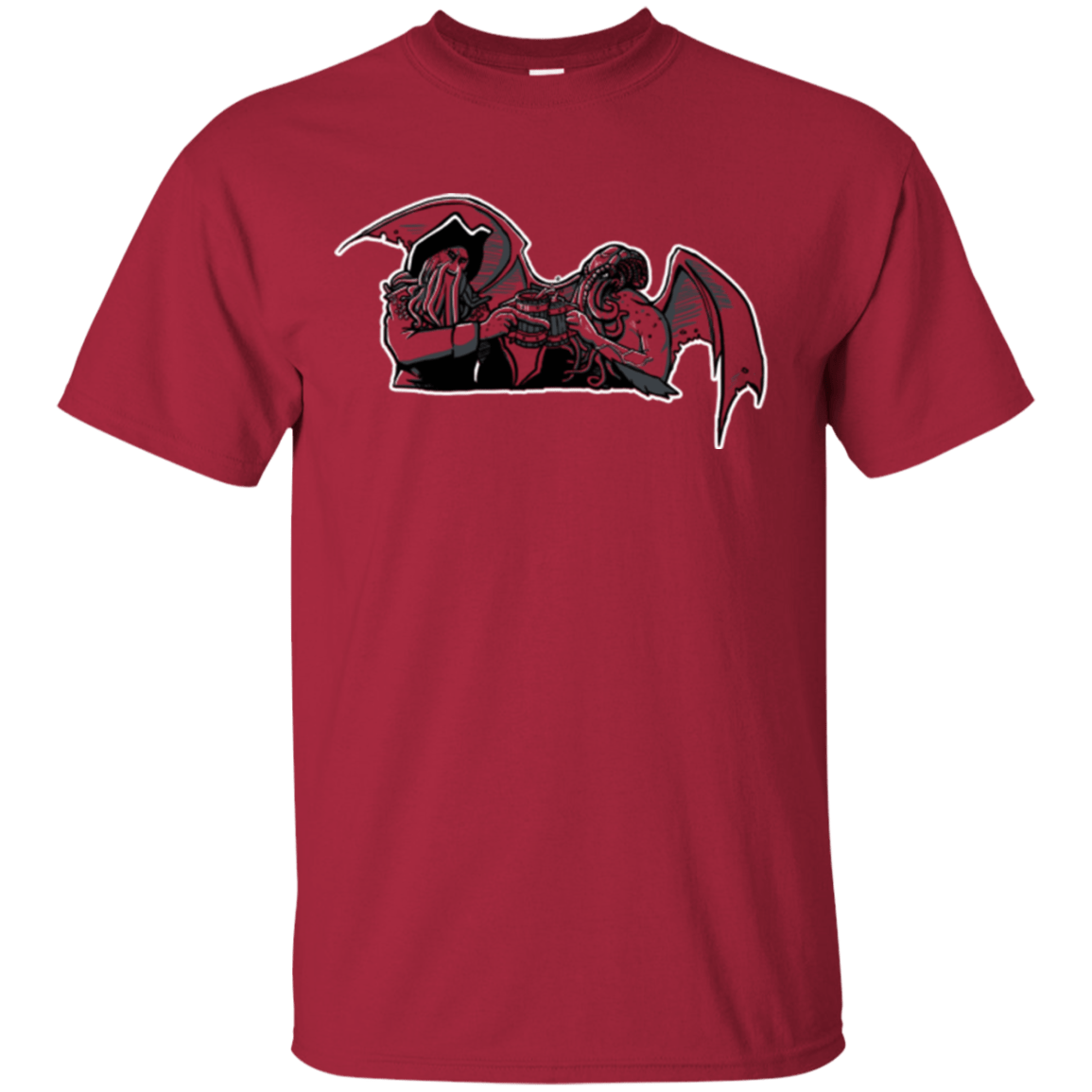 T-Shirts Cardinal / Small Shiver Me Tentacles T-Shirt