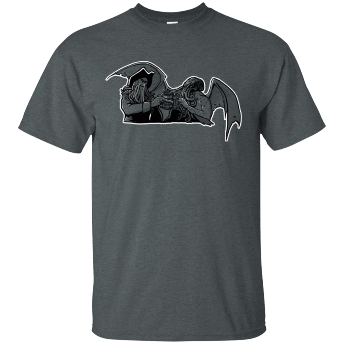 T-Shirts Dark Heather / Small Shiver Me Tentacles T-Shirt