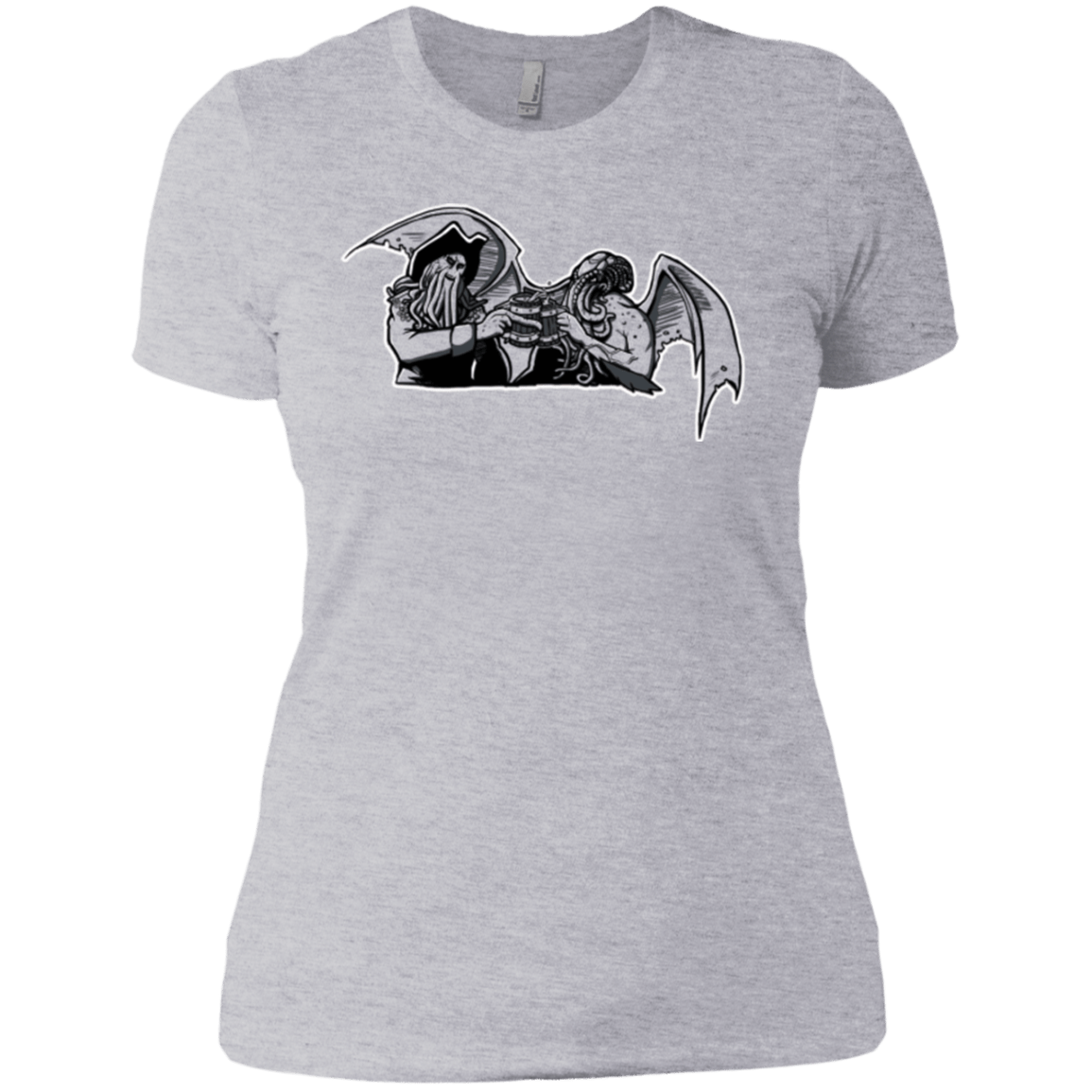 T-Shirts Heather Grey / X-Small Shiver Me Tentacles Women's Premium T-Shirt