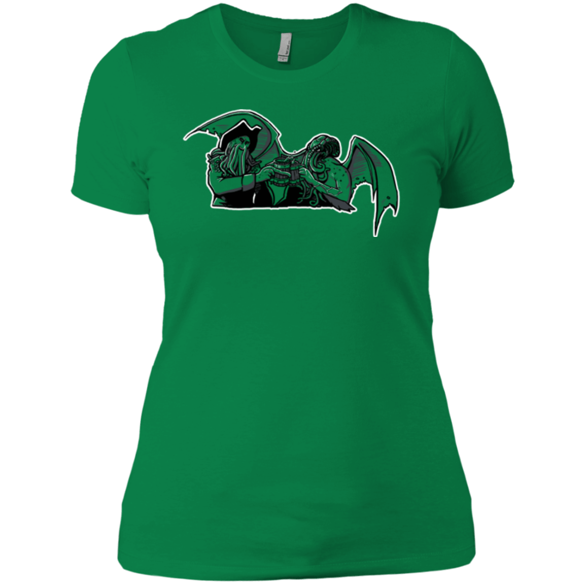 T-Shirts Kelly Green / X-Small Shiver Me Tentacles Women's Premium T-Shirt