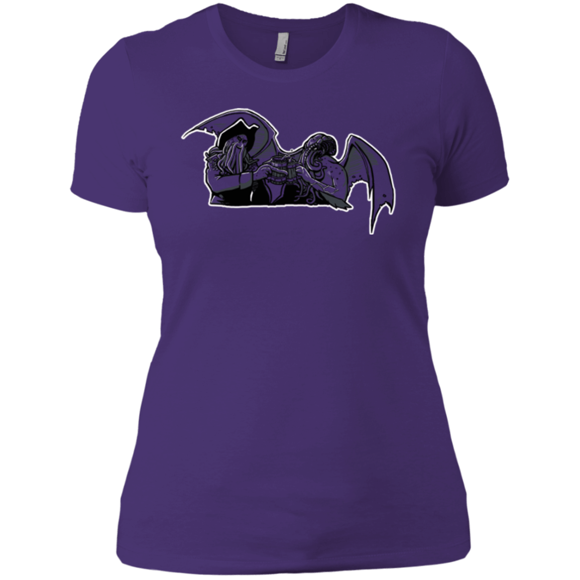 T-Shirts Purple Rush/ / X-Small Shiver Me Tentacles Women's Premium T-Shirt