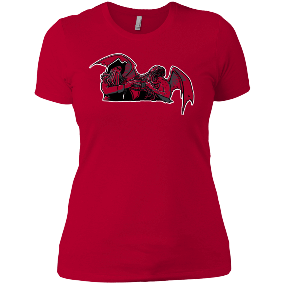 T-Shirts Red / X-Small Shiver Me Tentacles Women's Premium T-Shirt