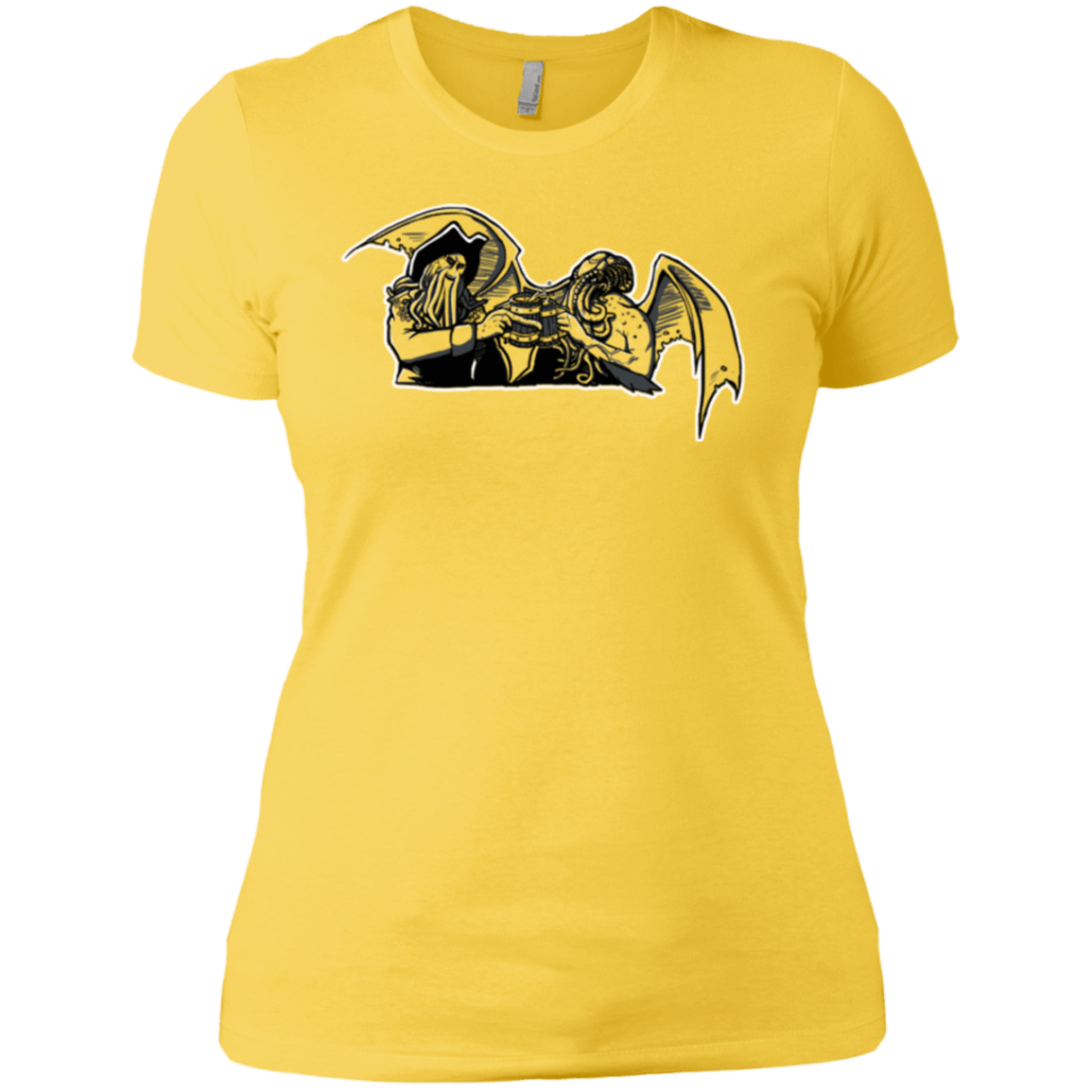 T-Shirts Vibrant Yellow / X-Small Shiver Me Tentacles Women's Premium T-Shirt