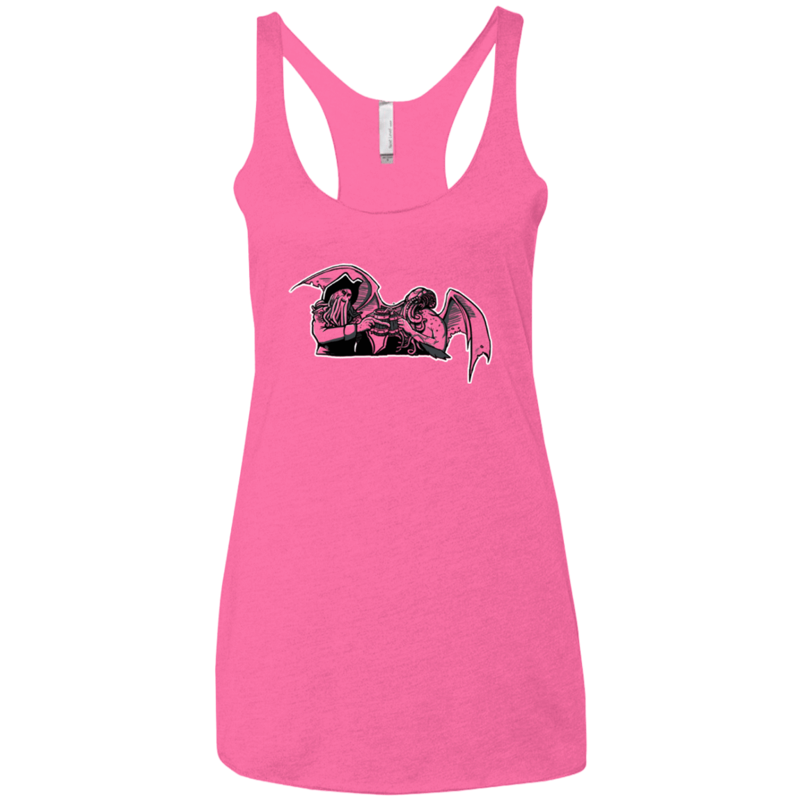 T-Shirts Vintage Pink / X-Small Shiver Me Tentacles Women's Triblend Racerback Tank
